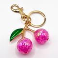 Cherry Drop Keychain