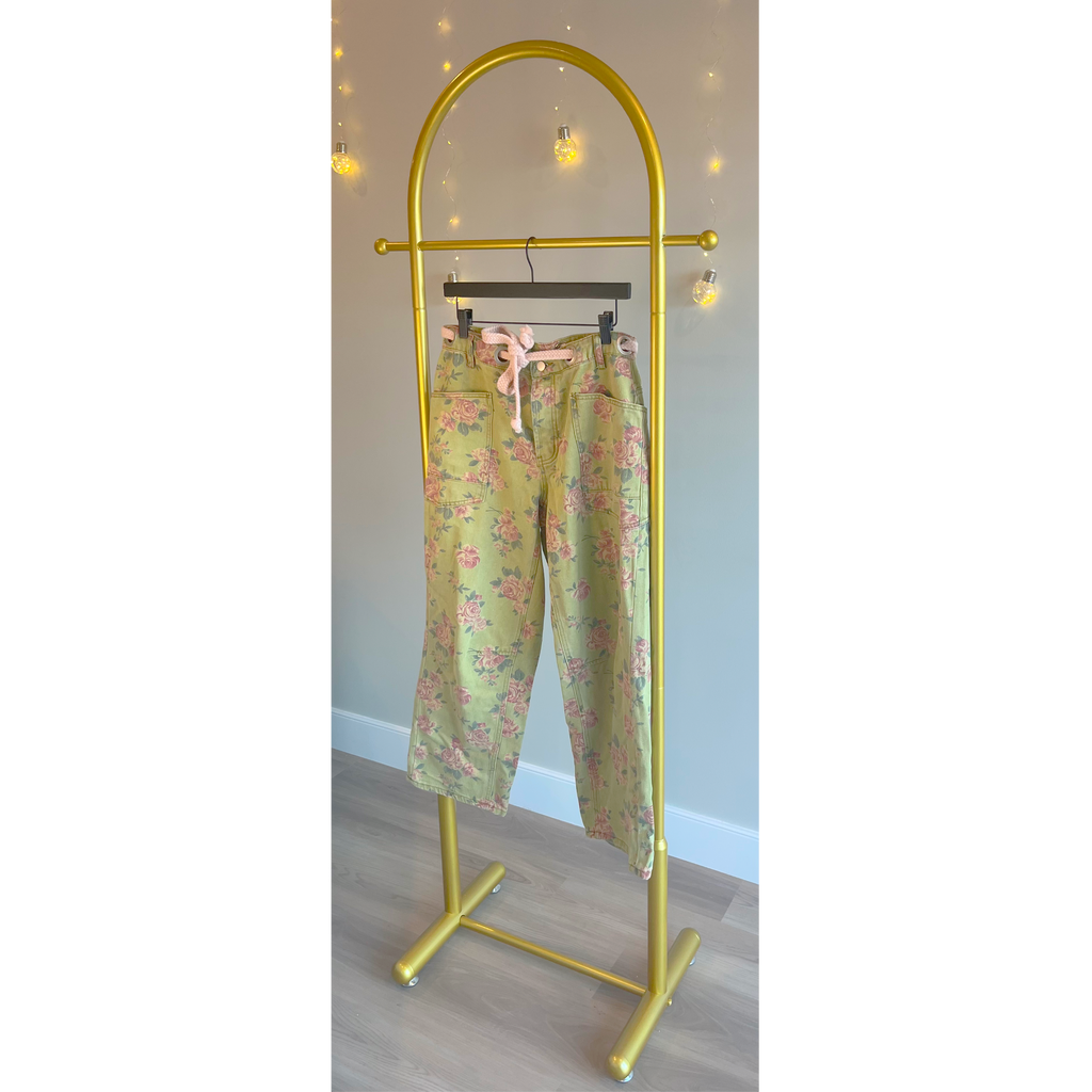 Green Garden Pants