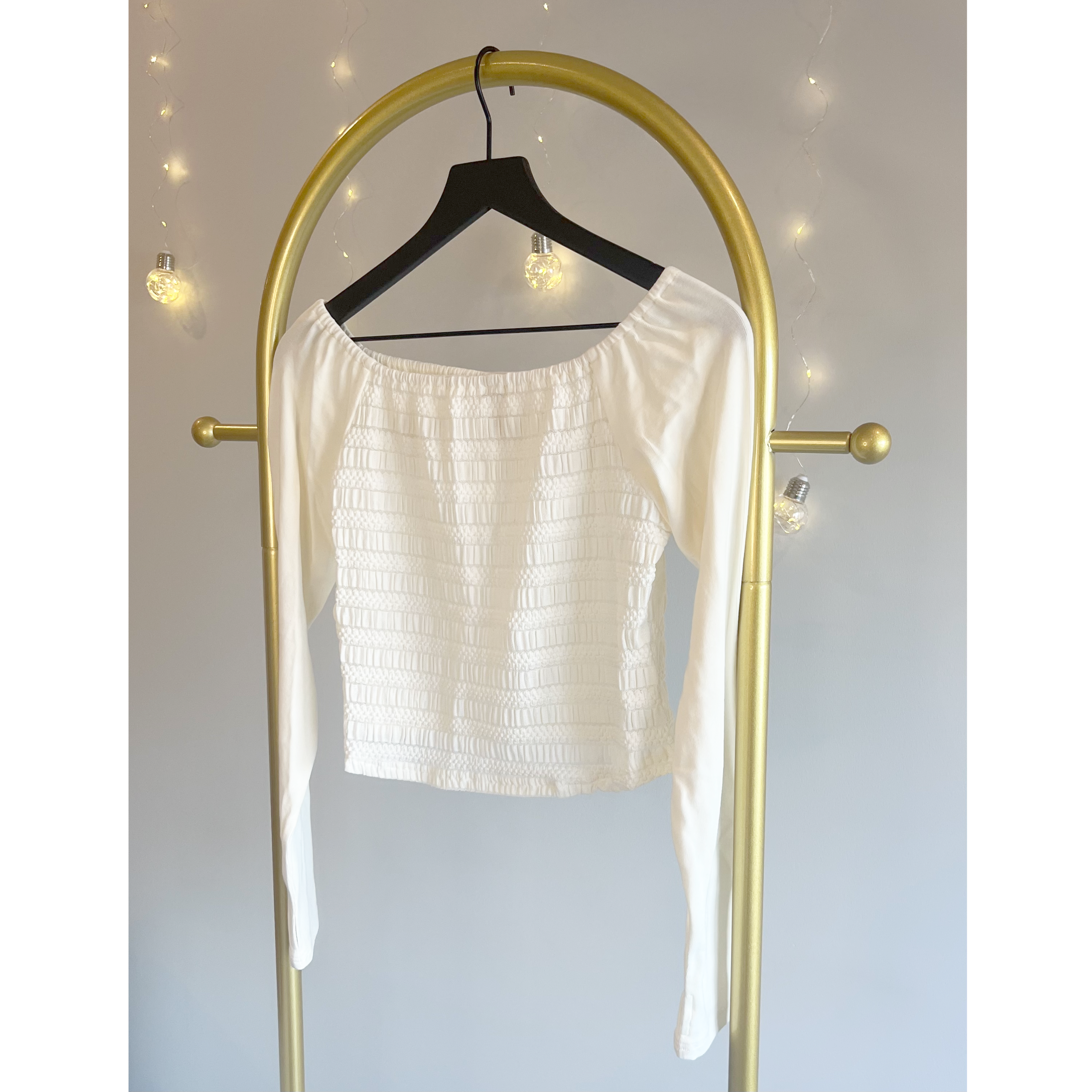 Sheer Luck Long Sleeve Top