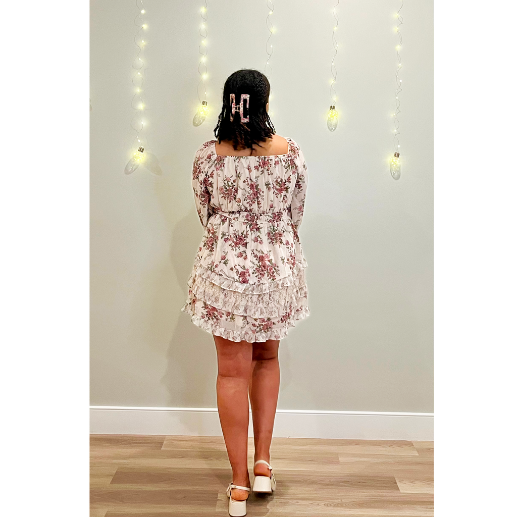 Flirty Fantasy Ruffled Mini Dress