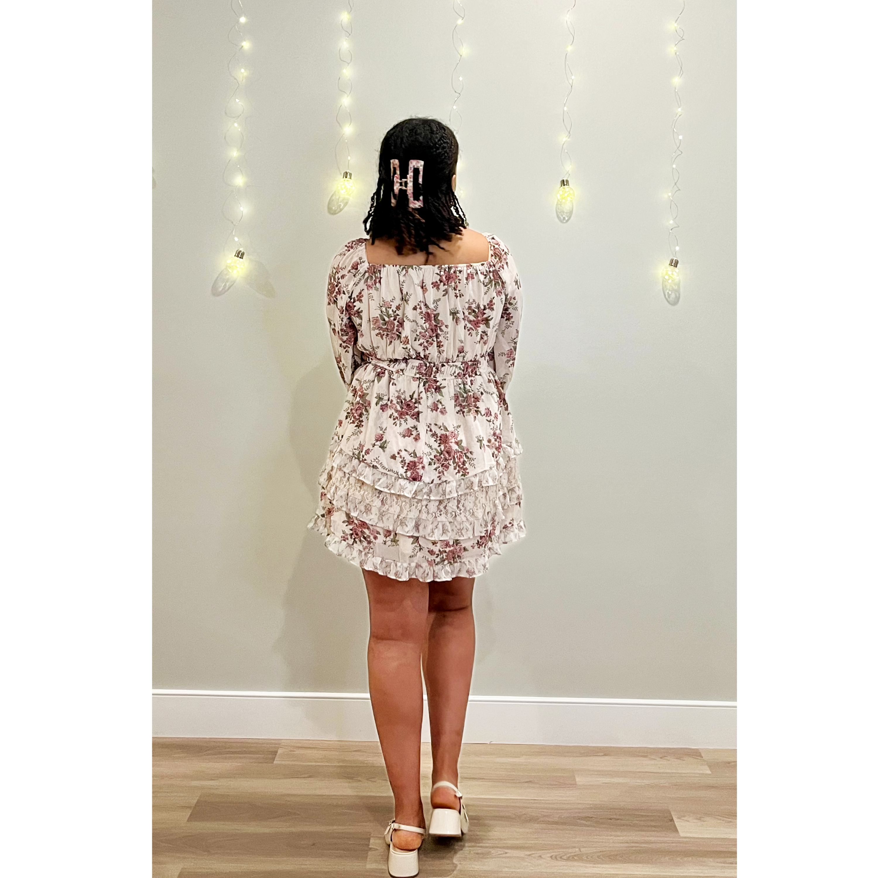 Flirty Fantasy Ruffled Mini Dress